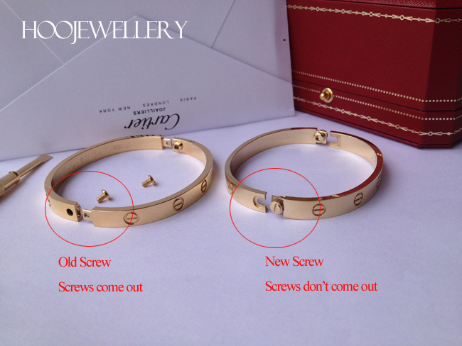 cartier love bracelet replica vs original