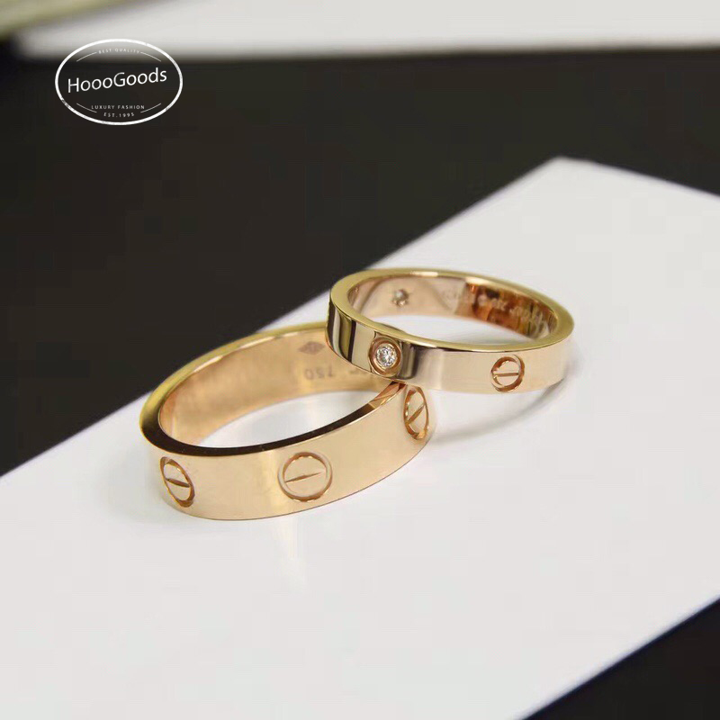 cartier love thin ring