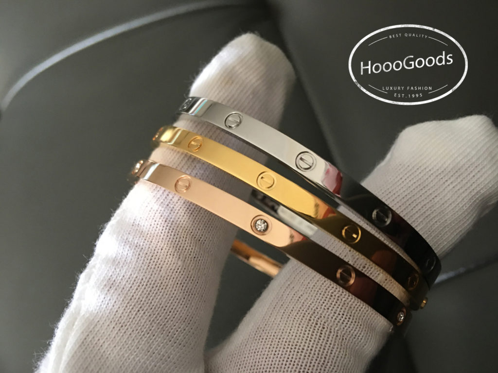 cartier bracelet yellow or rose gold