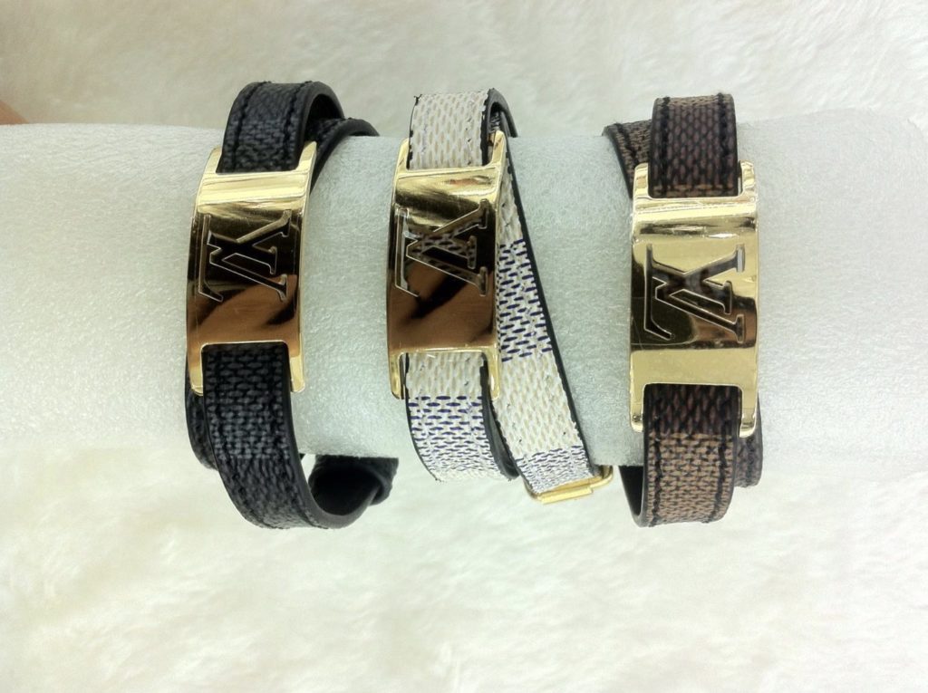 Shop Louis Vuitton DAMIER Sign It Bracelet (M6623E, M6616E) by  RedondoBeach-LA